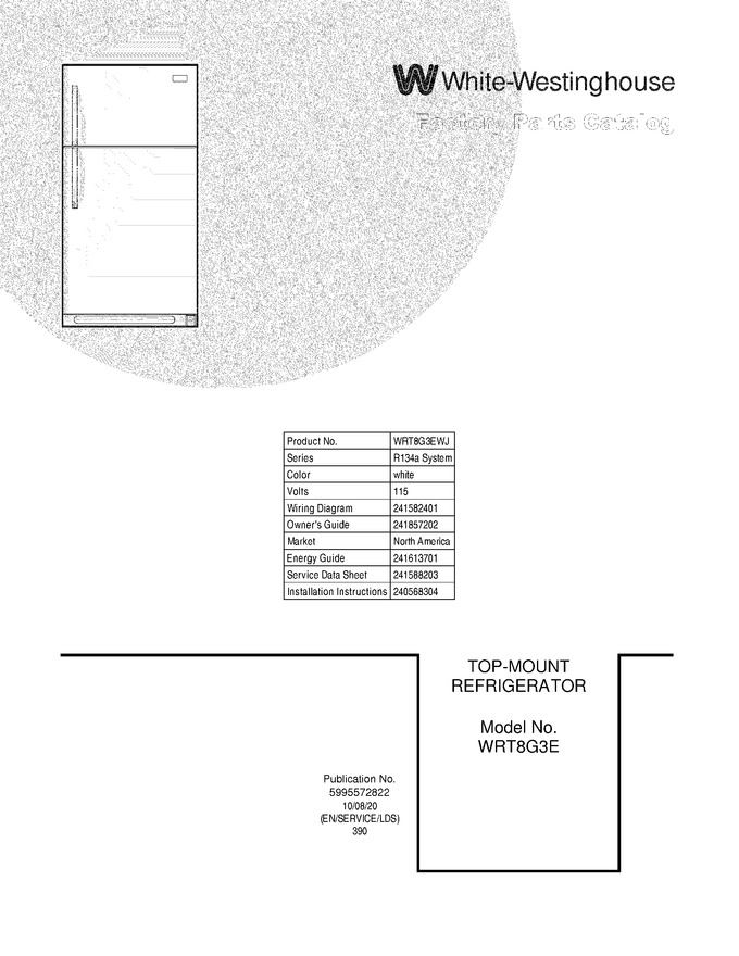 Diagram for WRT8G3EWJ