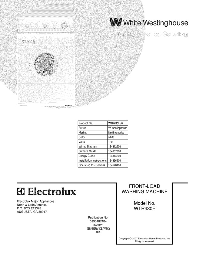 Diagram for WTR430FS0