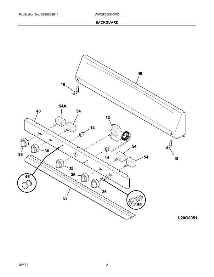 Diagram for WWEF3000KWC