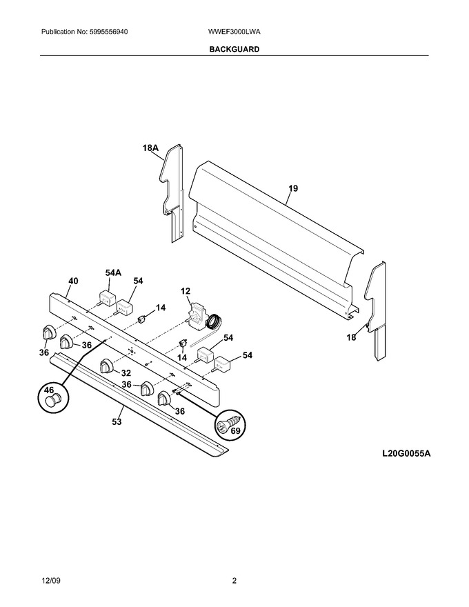 Diagram for WWEF3000LWA