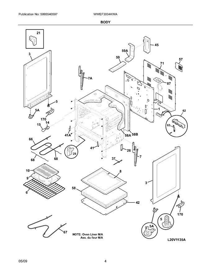 Diagram for WWEF3004KWA