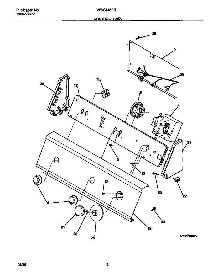 Diagram for WWS445RBD0