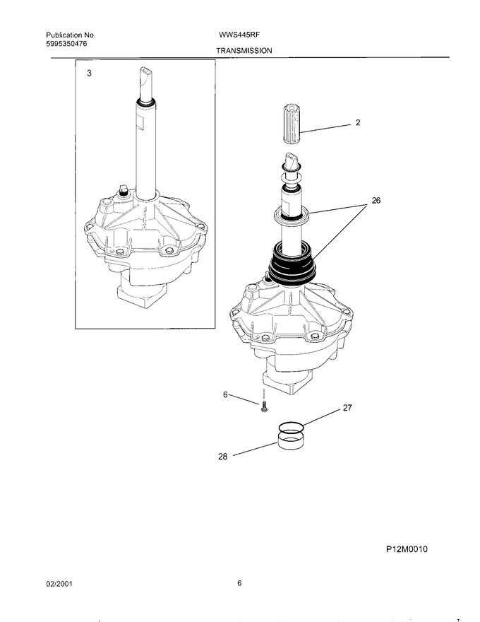 Diagram for WWS445RFT1