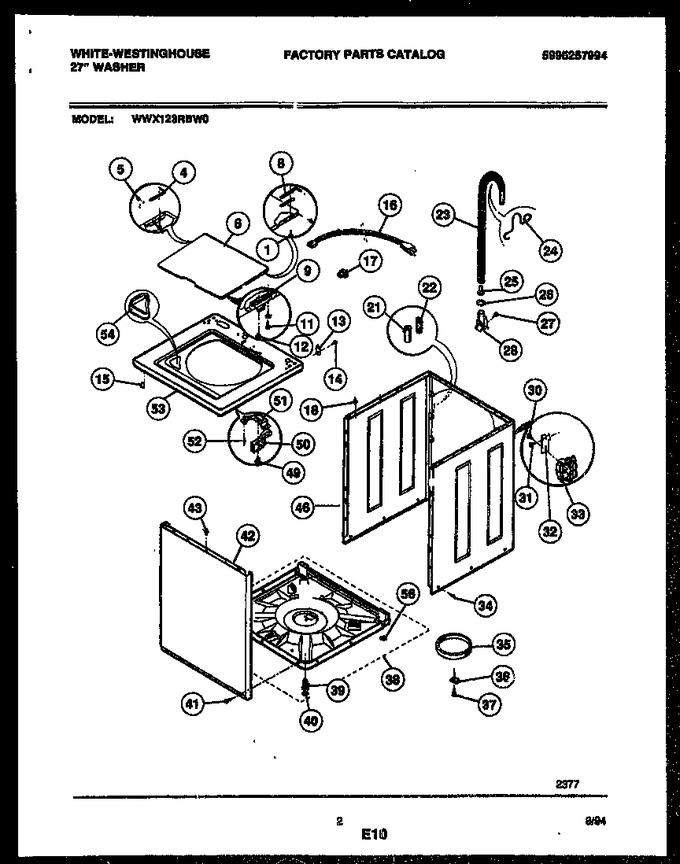 Diagram for WWX123RBW0