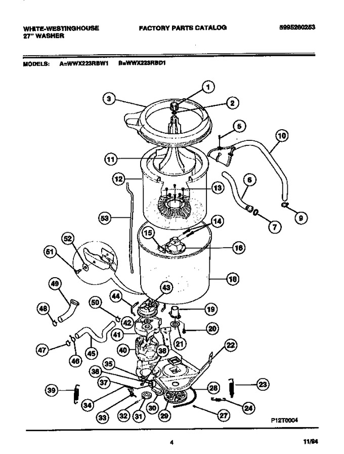 Diagram for WWX223RBW1