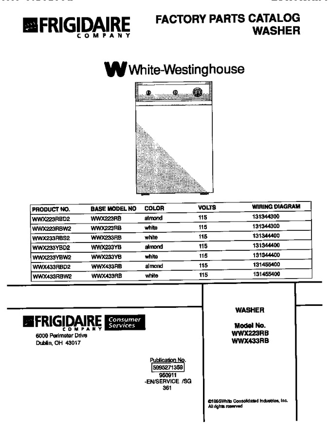 Diagram for WWX223RBD2