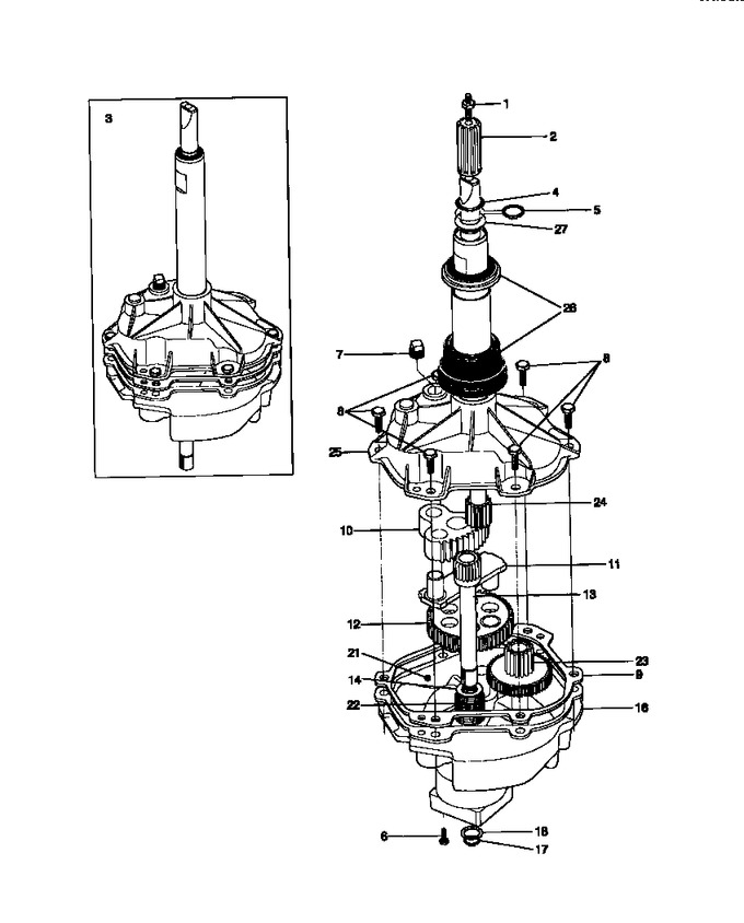 Diagram for WWX433RBW2