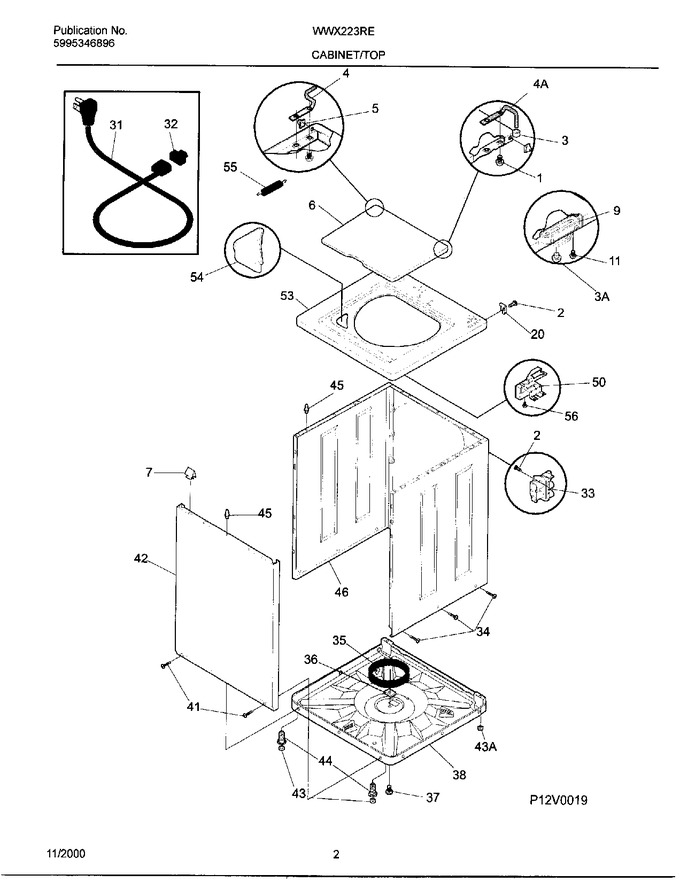 Diagram for WWX223REW1