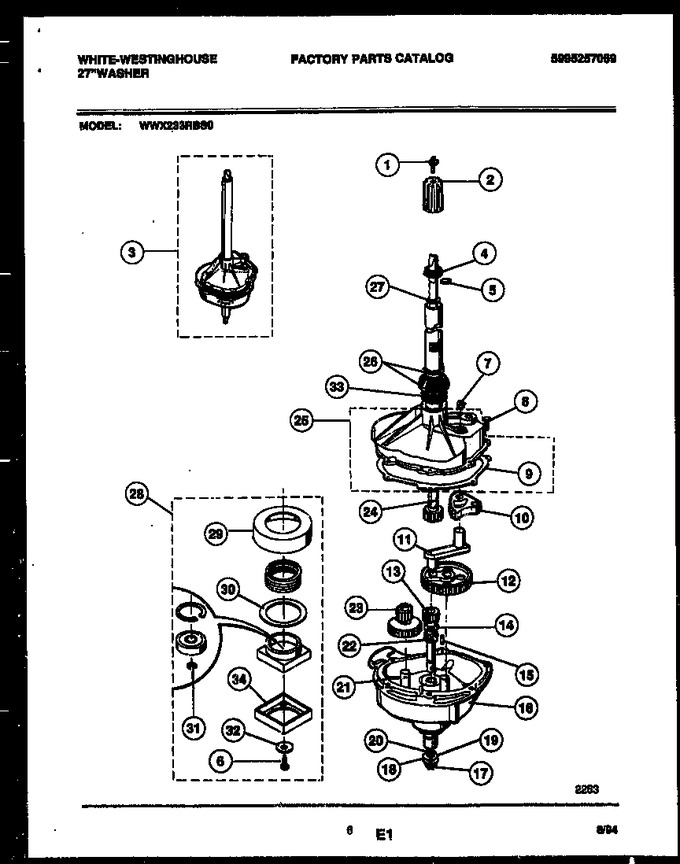 Diagram for WWX233RBS0