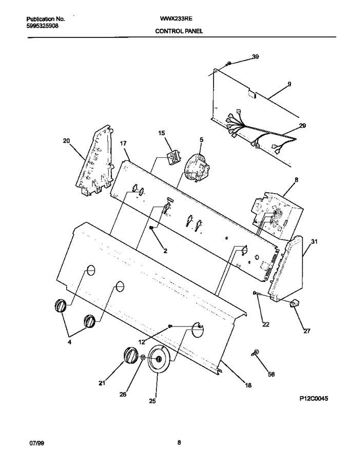 Diagram for WWX233RED0