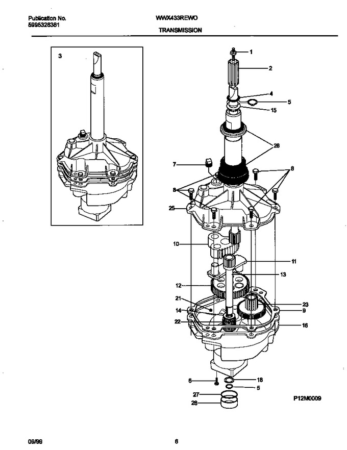 Diagram for WWX433REW0