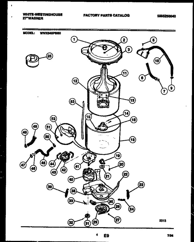 Diagram for WWX645PBS0