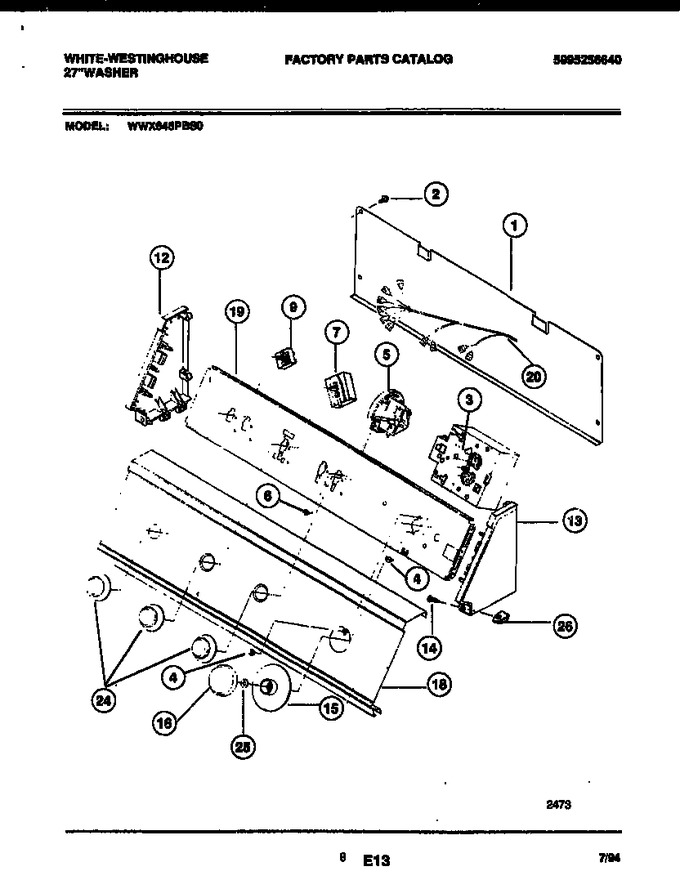 Diagram for WWX645PBS0