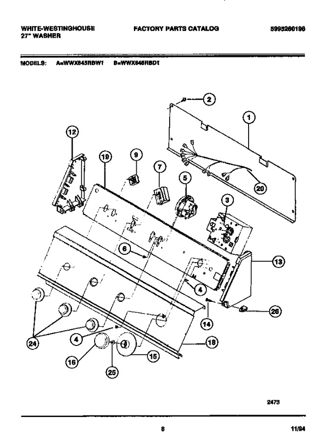 Diagram for WWX645RBD1