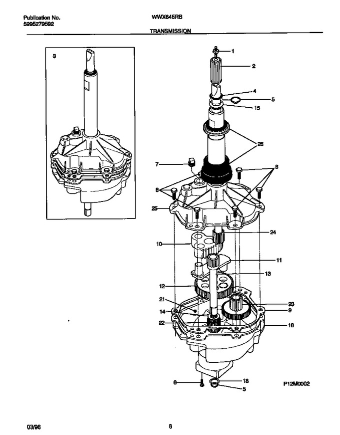 Diagram for WWX645RBS3