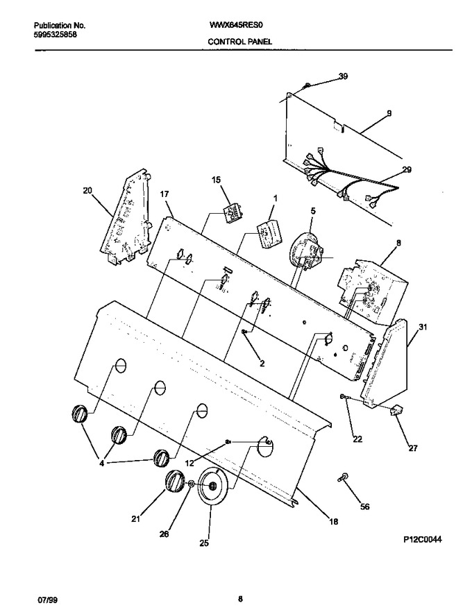 Diagram for WWX645RES0