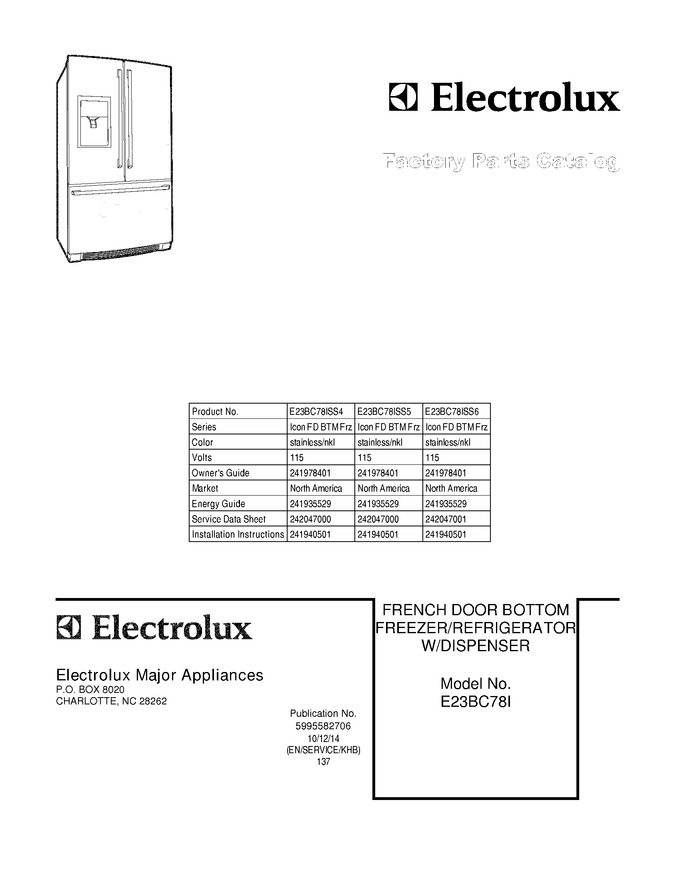 Diagram for E23BC78ISS6