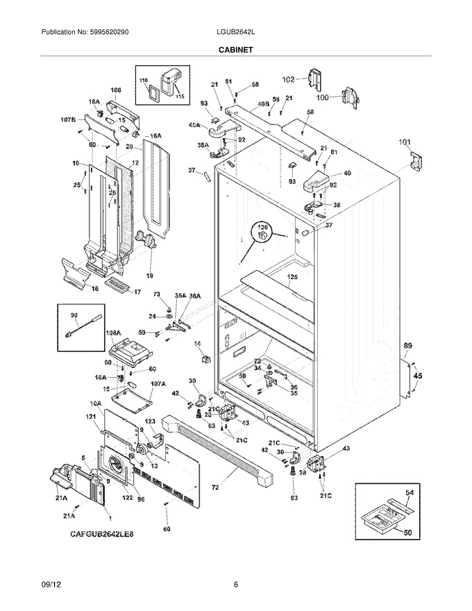 Diagram for LGUB2642LE9