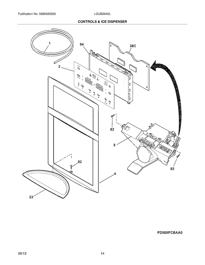 Diagram for LGUB2642LP9