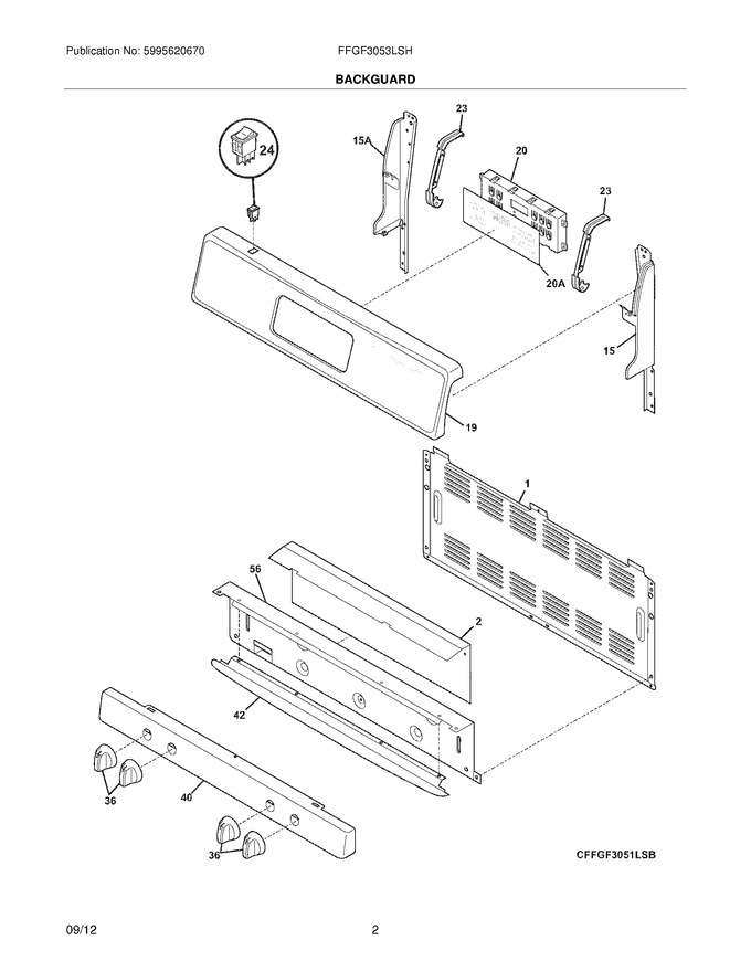 Diagram for FFGF3053LSH