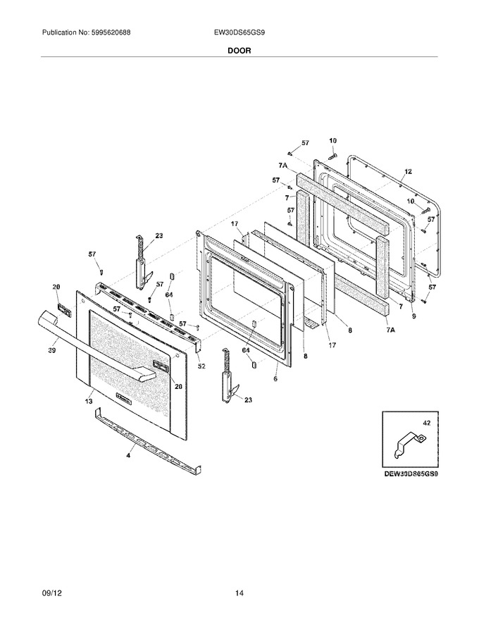 Diagram for EW30DS65GS9