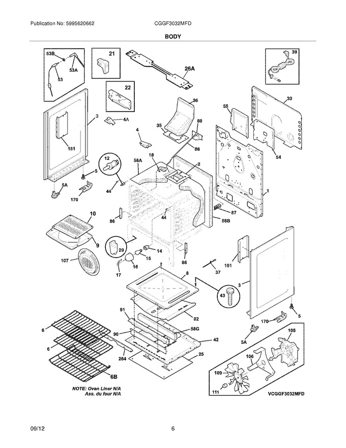 Diagram for CGGF3032MFD