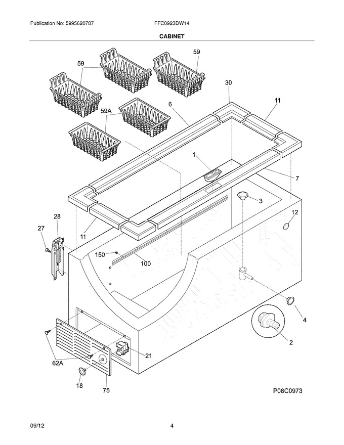 Diagram for FFC0923DW14