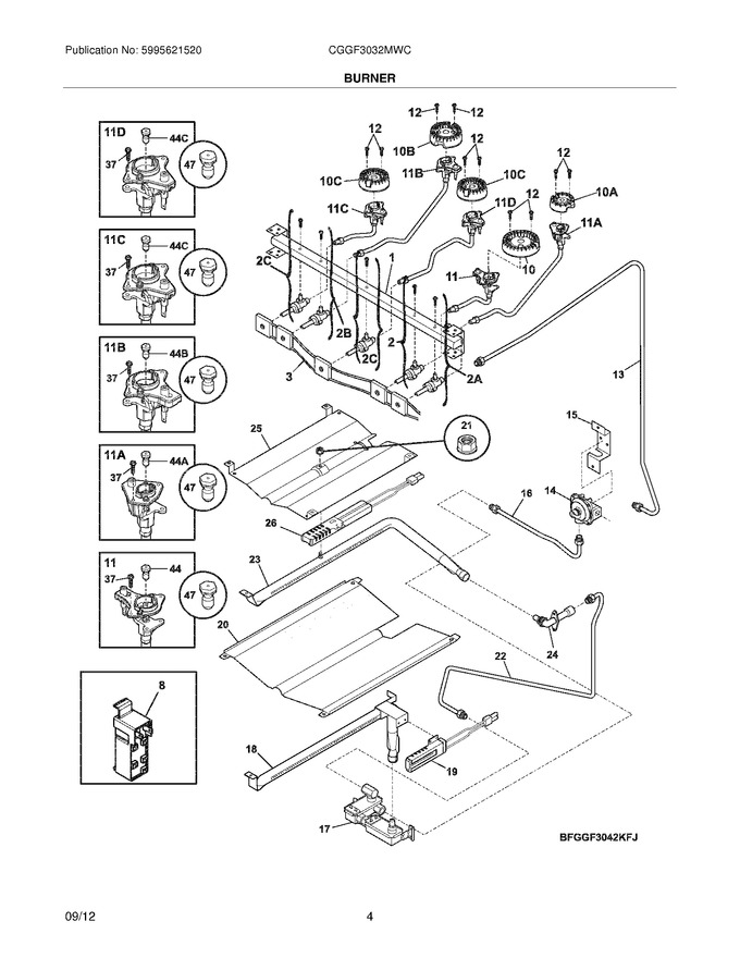 Diagram for CGGF3032MWC