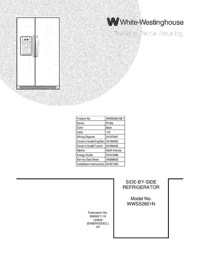 Diagram for WWSS2601NE1