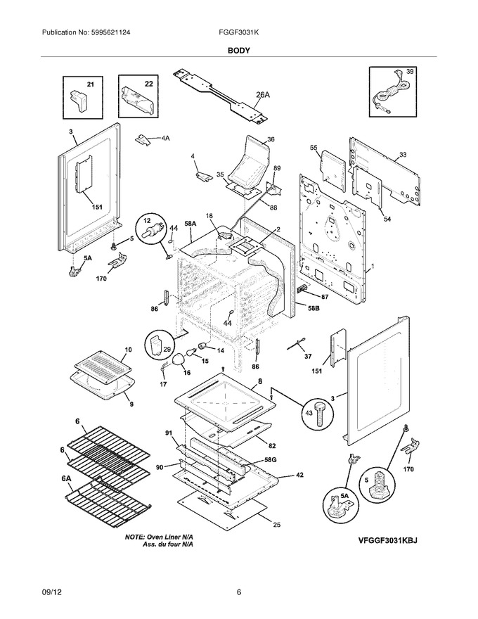 Diagram for FGGF3031KBM