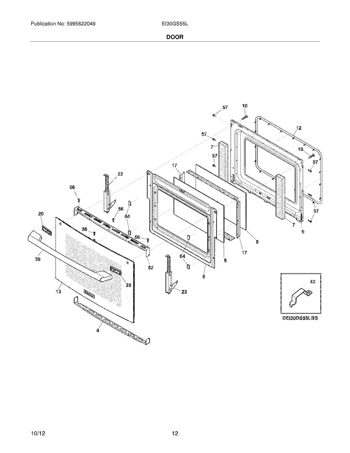 Diagram for EI30GS55LWB