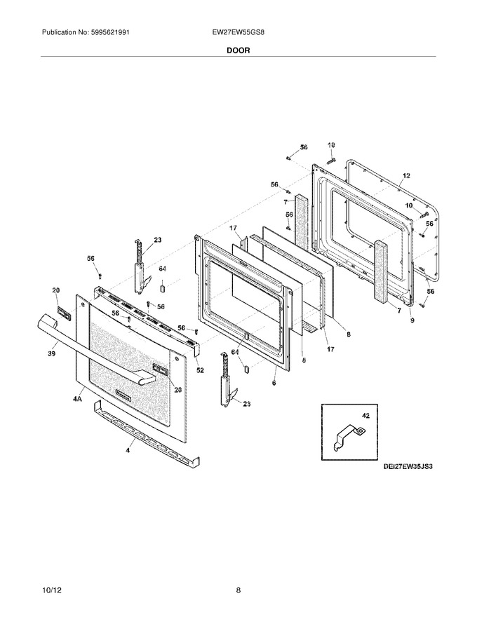 Diagram for EW27EW55GS8