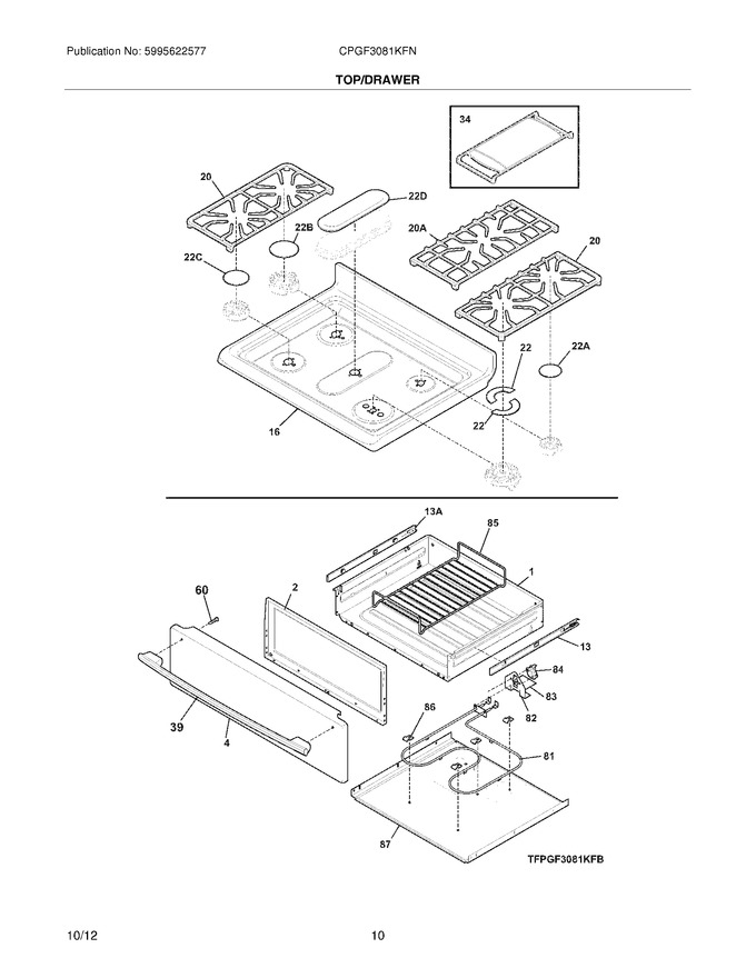 Diagram for CPGF3081KFN