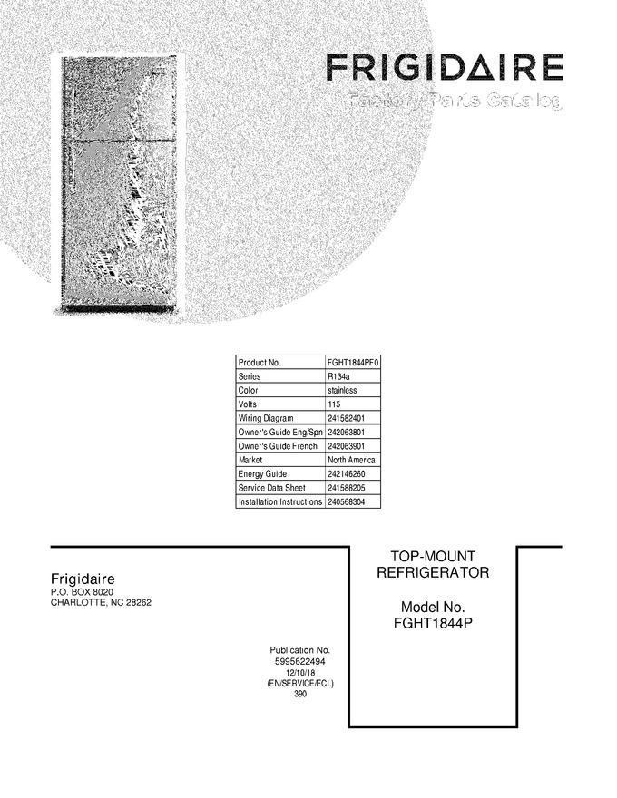 Diagram for FGHT1844PF0