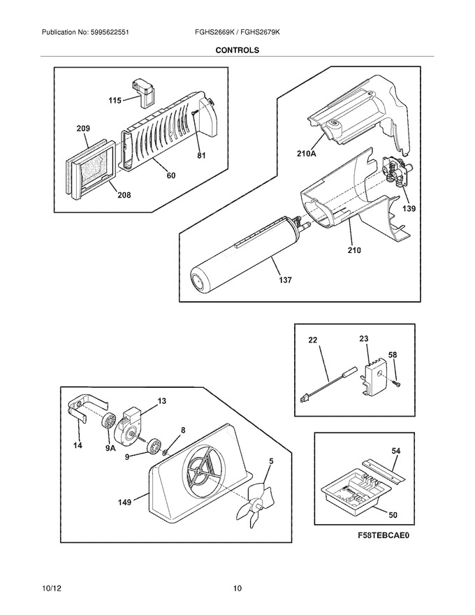 Diagram for FGHS2679KE3