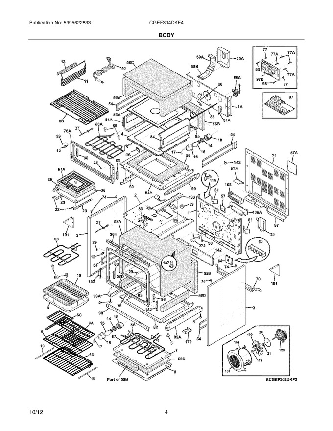 Diagram for CGEF304DKF4