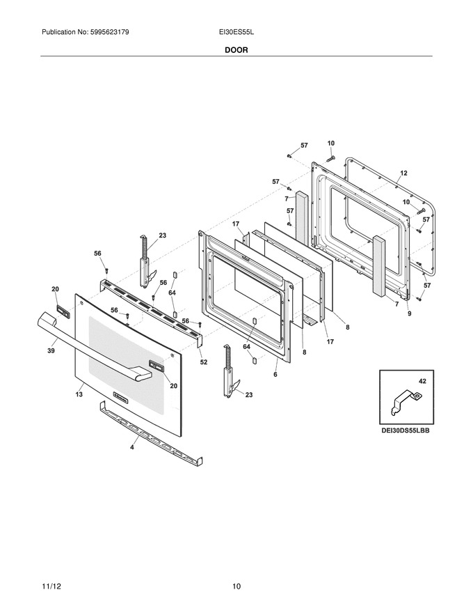 Diagram for EI30ES55LBB