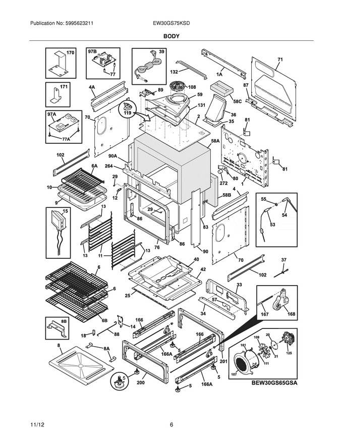 Diagram for EW30GS75KSD