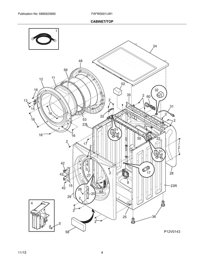 Diagram for FAFW3001LW1