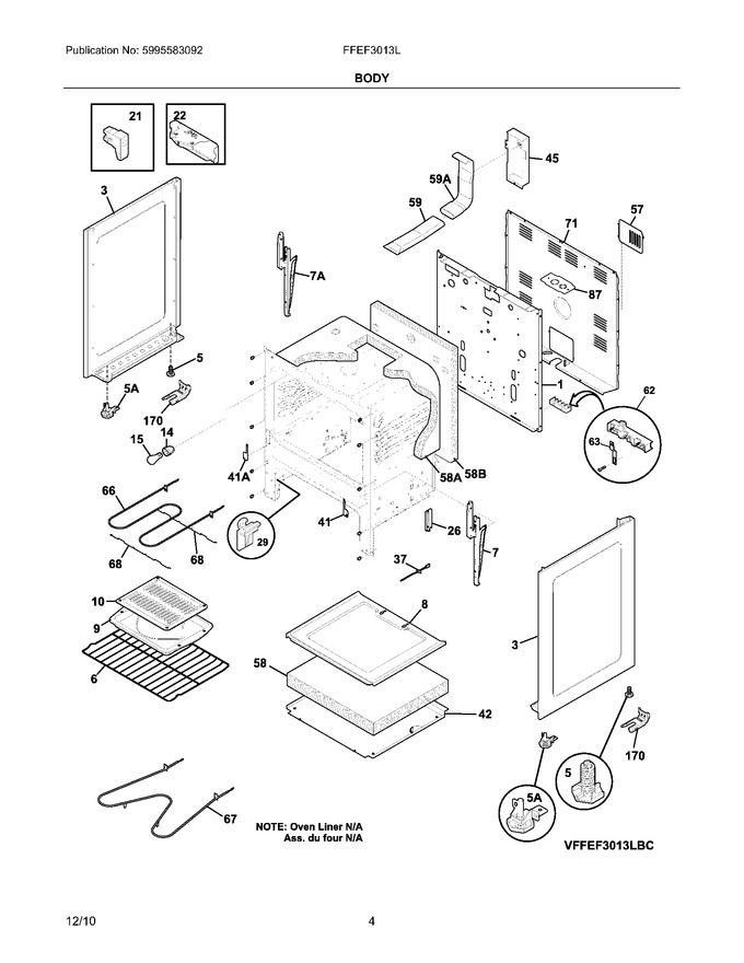 Diagram for FFEF3013LWD