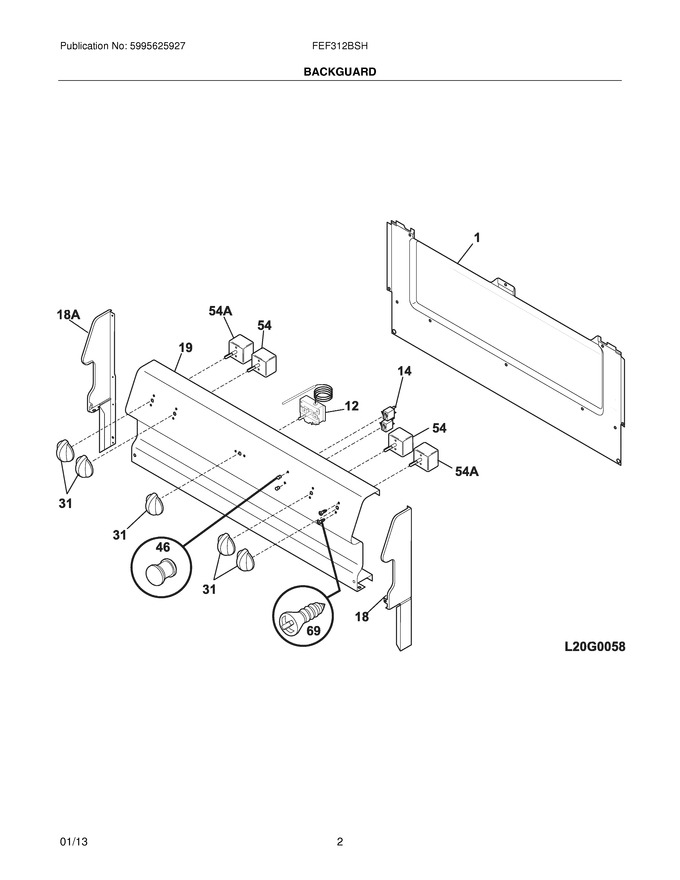 Diagram for FEF312BSH