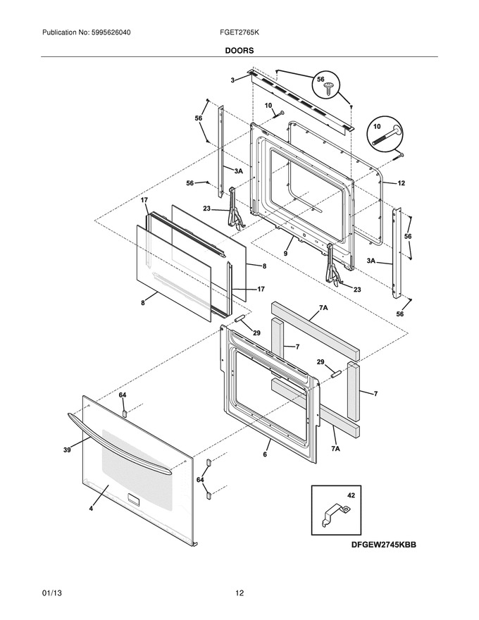 Diagram for FGET2765KWB