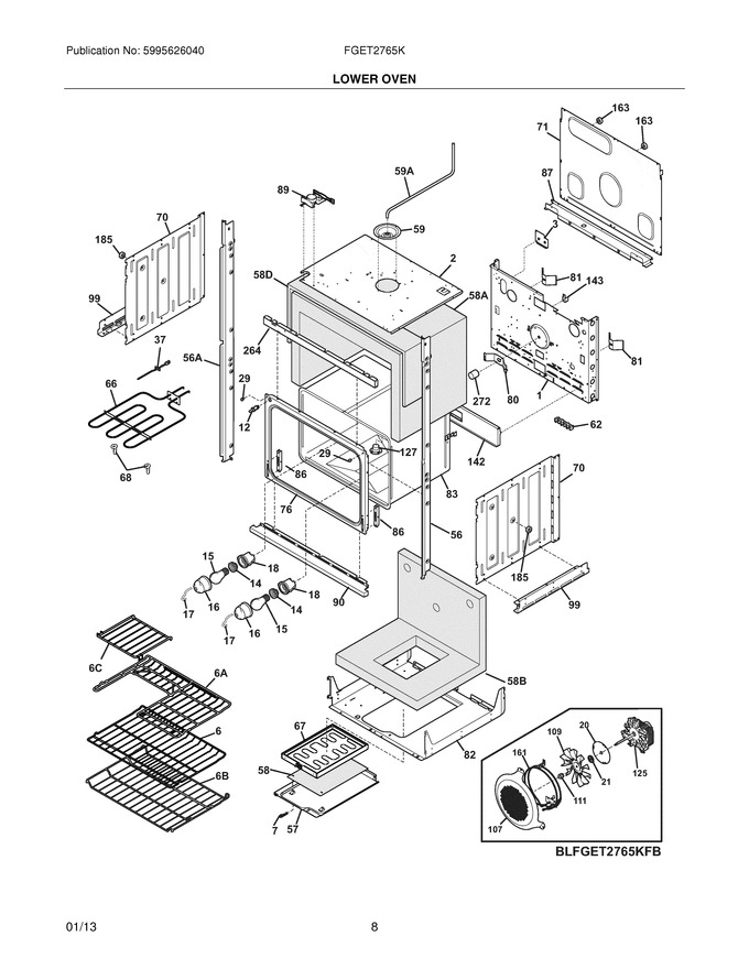 Diagram for FGET2765KWB