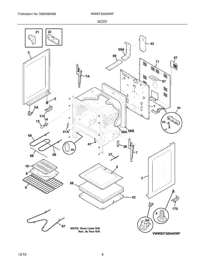 Diagram for WWEF3004KWF