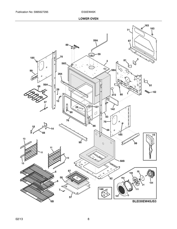 Diagram for EI30EW45KB3