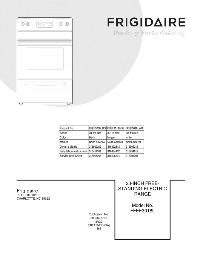 Diagram for FFEF3018LBG