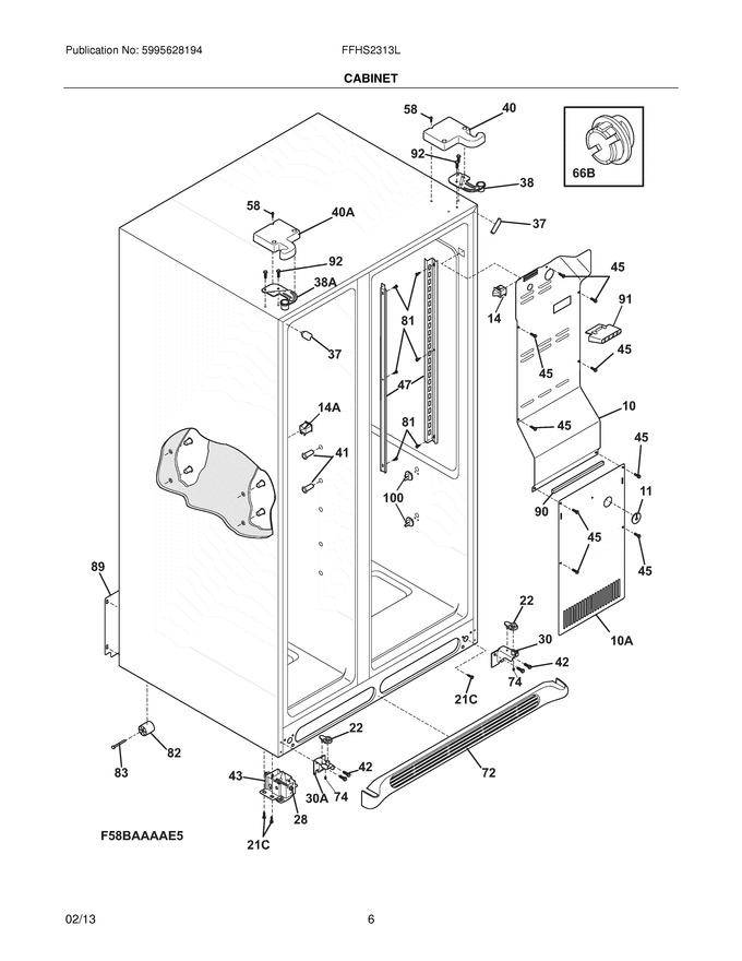 Diagram for FFHS2313LM9