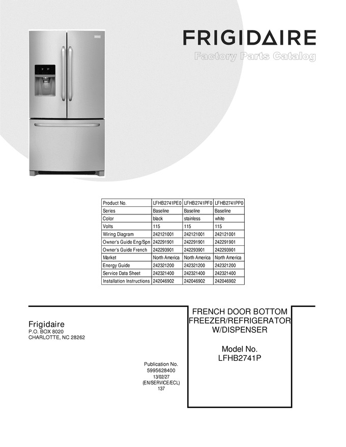 Diagram for LFHB2741PF0