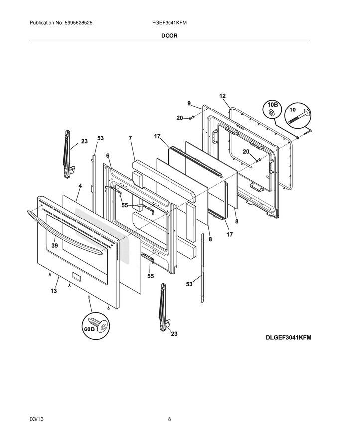 Diagram for FGEF3041KFM