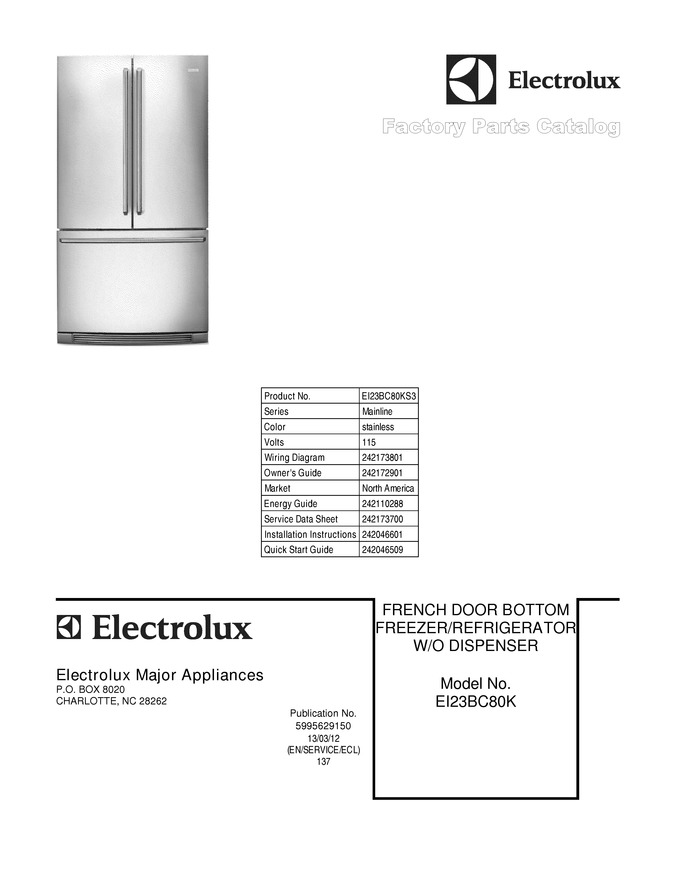 Diagram for EI23BC80KS3